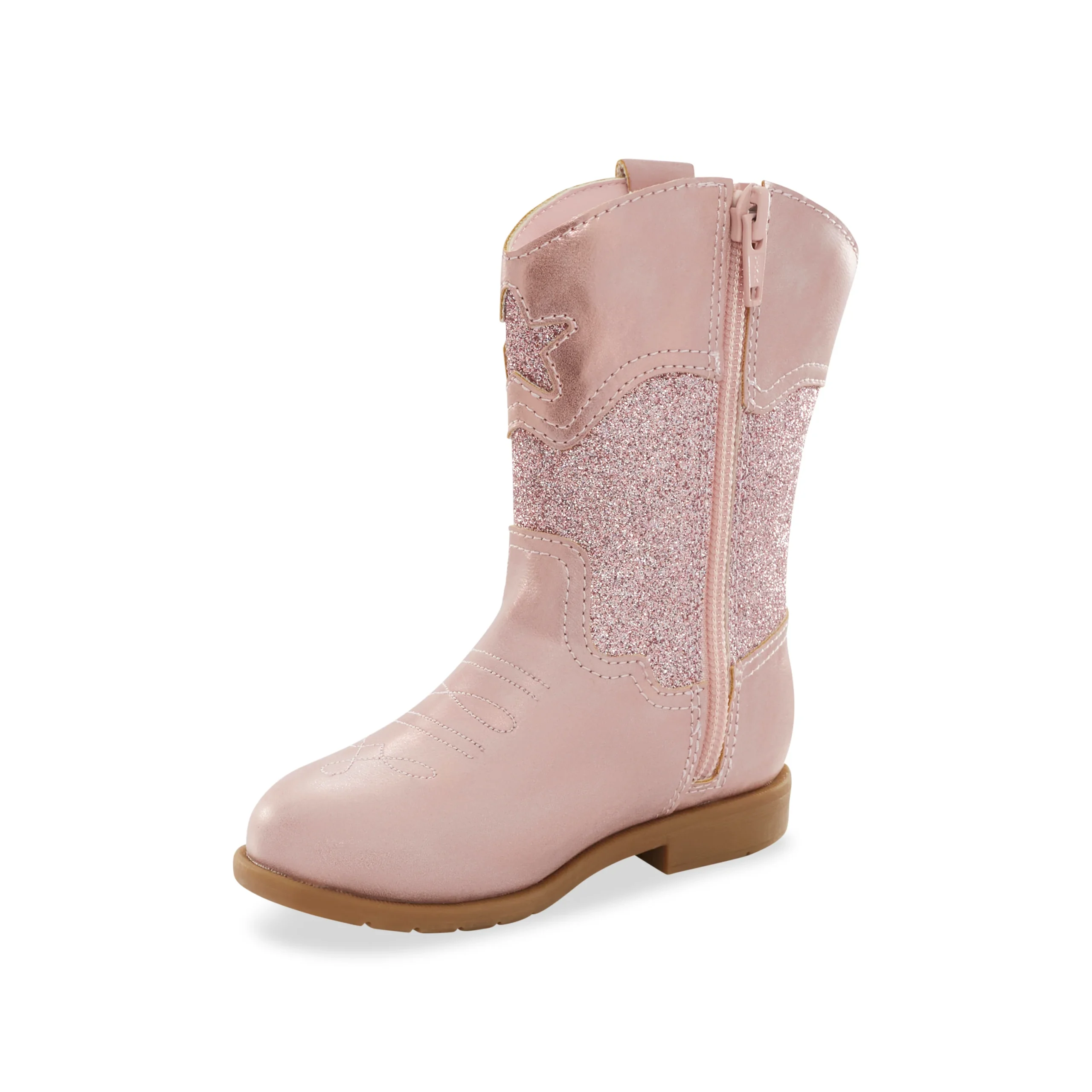 Wynona Western Boot - Big Kid Blush - Image 11